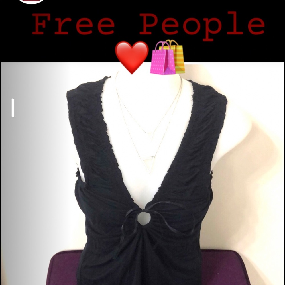 Free people sleeveless keyhole camisole